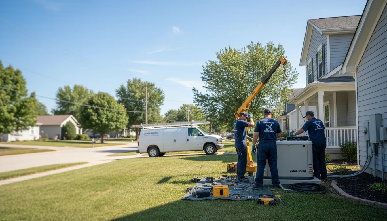 Generator Installation in Indiana near me